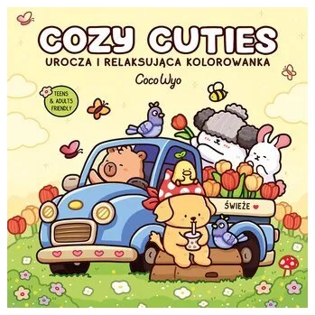 První čtění Cozy Cuties. Urocza i relaksująca kolorowanka - Wyo, Coco