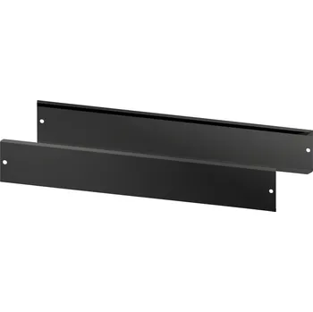 Elektroinstalační materiál Rittal 2830081 clona ocelový plech černá (RAL 9005) 2 ks