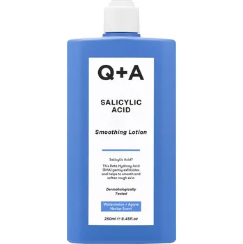 Pleťový krém Q+A - Salicylic Acid Smoothing Lotion - Vyhlazující tělový balzám s kyselinou salicylovou - 250 ml