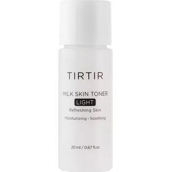 Pleťový krém TIRTIR - Milk Skin Toner Light - Lehké hydratační tonikum s rýžovým extraktem - Mini - 20 ml