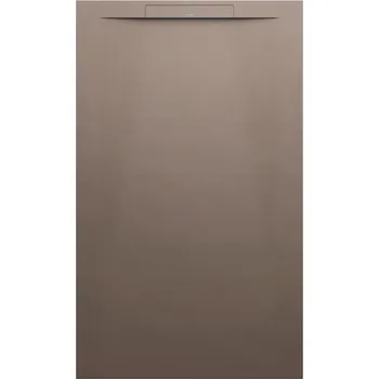 Sprchová vanička Laufen Pro - vanička obdélníková 180x90 s lineárním odtokem na kratší straně, Marbond caffé matná se strukturou H2111851290001