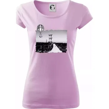Dámské tričko Retro Smrk - Dámské triko Pure - 3XL ( Orchid )
