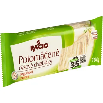 Cukrovinka RACIO polomáčené rýž chlebíčky 100g jog