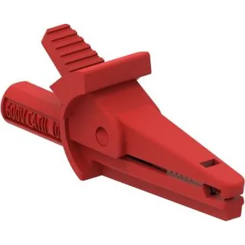 Krokosvorka Krokosvorka, 10A, materiál kontaktu: Poniklovaná mosaz, Červená, Electro PJP