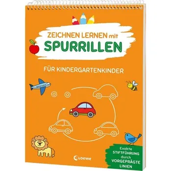 První čtění Zeichnen lernen mit Spurrillen - Für Kindergartenkinder - Eisendle, Carmen