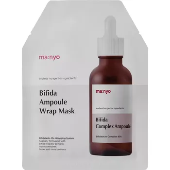 Pleťová maska Ma:nyo - Factory Bifida Ampoule Wrap Mask - Hydrogelová hydratační maska - 35 g