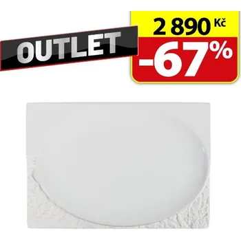 Talíř COSTA VERDE TALÍŘ 27X18 CM, 2 KS