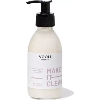 Pleťový krém Veoli Botanica - Make It Clear - Mléčná čisticí emulze na obličej - 200 ml