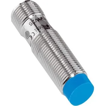 Indukční bezdotykový snímač 4 mm, výstup: Normálně otevřený kontakt, NPN Válcový M12 x 1 200 mA 10 → 30 V. IP67