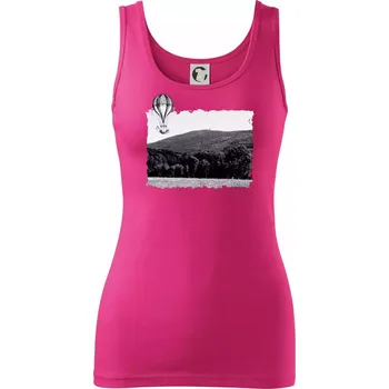 Dámské oblečení Retro Čerchov - Dámské tílko - XS ( Purpurová )