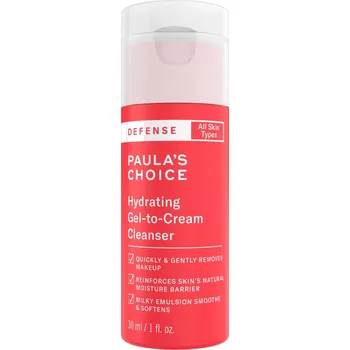 Pleťový krém Paula's Choice - Defense - Hydrating Gel-To-Cream Cleanser - Krémový čisticí gel - 30 ml