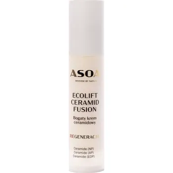 Pleťový krém Asoa - Ecolift Ceramide Fusion - Bohatý krém s ceramidy - 50 ml
