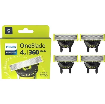 Příslušenství k holicímu strojku Philips OneBlade QP440/50 360 8 ks