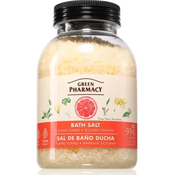 Koupelová sůl Green Pharmacy Ylang-ylang & Sicilian Orange Bath Salt relaxační sůl do koupele 1000 g
