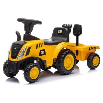 Dětské zboží CHIPOLINO Odrážedlo Traktor CAT Yellow