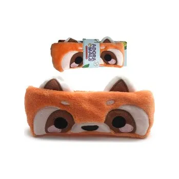 plyšák Plyšová čelenka - Adoramals - Červená panda Ru
