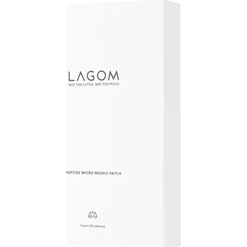 Pleťový krém Lagom - Peptide Micro Needle Patch - Mikrojehličkové zpevňující náplasti - 8ks