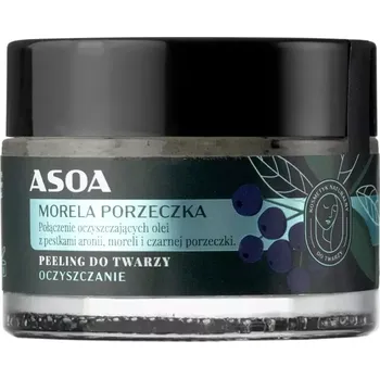 Pleťový krém Asoa - Pleťový peeling - meruňka a rybíz - 50 ml