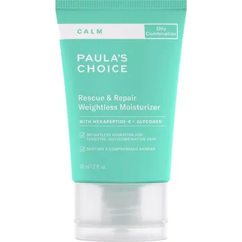 Pleťový krém Paula's Choice - Calm Rescue&Repair Weightless Moisturizer - Lehký hydratační noční krém - 60 ml