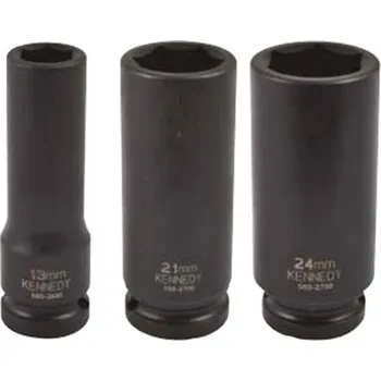 Gola hlavice 3/4"HLAVICE PRUMYSLOVA PRODLOUŽENÁ 21mm Kennedy