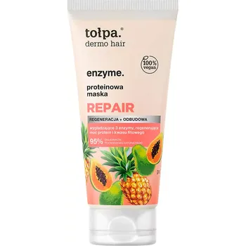 Vlasová regenerace Tołpa - Dermo Hair Enzyme - Maska na vlasy s proteiny - 200 ml