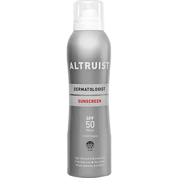 Přípravek na opalování Altruist - Invisible Sunspray SPF50 - Voděodolný ochranný sprej - 200 ml