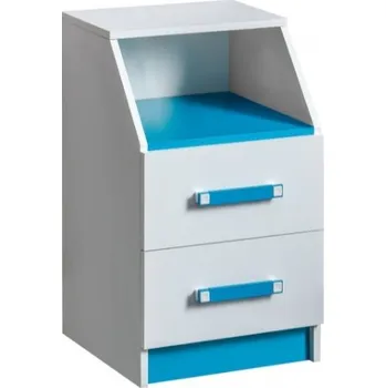 Dětský pokoj Domel Kontejner pod psací stůl Trafiko 15 Barevné provedení: bílá + tyrkys