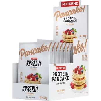 Fitness strava Nutrend Protein Pancake 10 x 50 g Příchuť: Bez příchutě