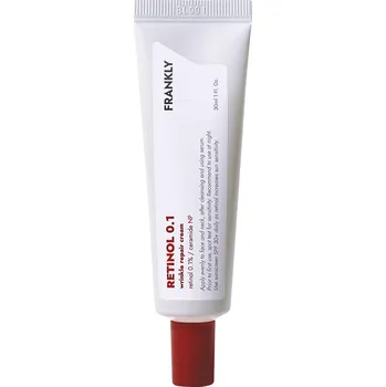 Pleťový krém Frankly - Retinol 0,1 % Cream - Krém proti vráskám s retinolem 0,1 % - 30 ml