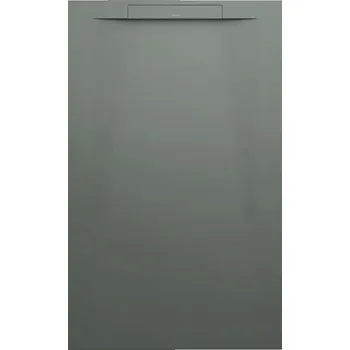 Sprchová vanička Laufen Pro - vanička obdélníková 130x80 s lineárním odtokem na kratší straně, Marbond betonově šedá H2111820790001