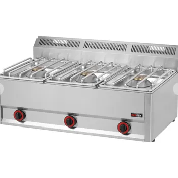 Sporák RM GASTRO Sporák plynový SP 90/3 GLS RedFox