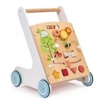 Dřevěná hračka Chodzik/pchacz drewniany aktywnościowy