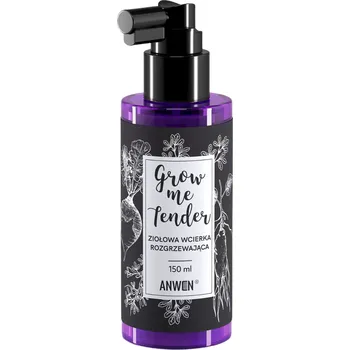 Vlasová regenerace Anwen - Grow Me Tender - Bylinné rozehřívající vlasové tonikum - 150 ml