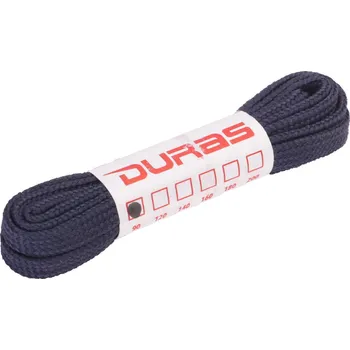 Tkaničky do bot Tkaničky ploché Duras tmavě modré Velikost 140 cm