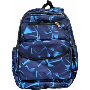 Školní batoh EBOX Školní batoh, modrý, 15 cm x 32 cm x 45 cm