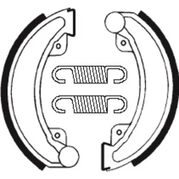 Nářadí na motocykly TECNIUM Street Organic Brzdové čelisti - BA030 BA030