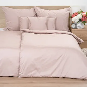 Povlečení 4Home Saténové povlečení Cappuccino béžová 140 x 220, 70 x 90 cm zip