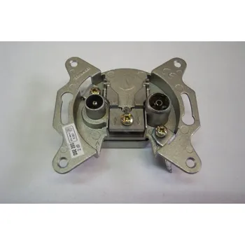 Elektrická zásuvka TV+R zásuvka XS01 koncová XS0* SOLID CZECH a.s 07-28-801-13001