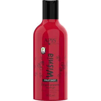 Sprchový gel Apis - Fruit Shot - Višňový sprchový gel - 500 ml