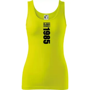 Dámské tričko Limited edition 1985 pruh - Dámské tílko - L ( Limetková )