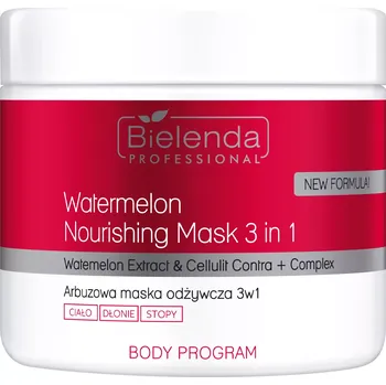 Pleťová maska Bielenda Professional - Body Program - Vyživující maska 3 v 1 - 600 ml