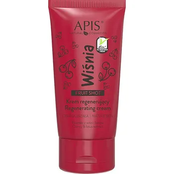 Pleťový krém Apis - Fruit Shot - Regenerační krém pro zralou pleť - višeň - 50 ml