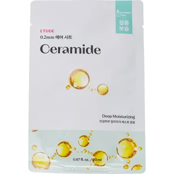 Pleťová maska Etude House - 0.2mm Therapy Air Mask - Ceramide - Hluboce hydratační maska s ceramidy - 20 ml
