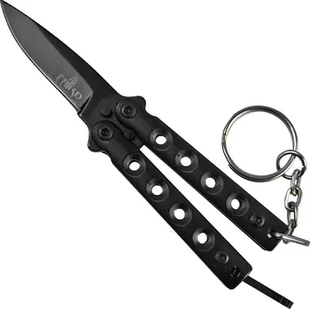 Bojový nůž Amont Mini Balisong "KEYCHAIN - BLACK"