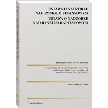 Učebnice Nadzór nad rynkiem finansowym. Nadzór nad rynkiem kapitałowym. Komentarz