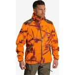 SOLOGNAC Lovecká bunda nepromokavá nešustivá Light 500 Treemetic fluo XL ORANŽOVÁ
