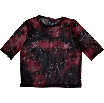 Pánské tričko Mötley Crüe Feelgood Logo Black S Dámské Tričko