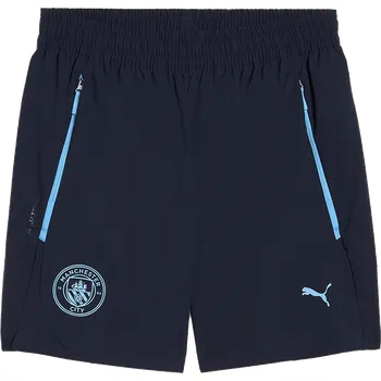 Pánské kraťasy Šortky Puma Manchester City TECH Relaxed Woven Shorts 782658-06 Velikost L
