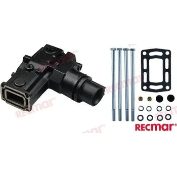 Lodní motor Výfukové koleno Volvo Penta/OMC V6/V8 28,7 cm 3862627 RECMAR