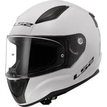 Helma na motorku LS2 Moto přilba FF353 Rapid II Solid White XXL (63-64)